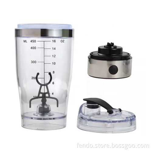 Portable 500ML 3W 3.7V USB Charging Electric Shaker Bottle